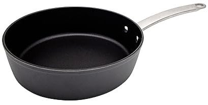 Steuber Premium Hochrandpfanne RECYCLED Ø28cm umweltschonend aus 98% recyceltem Aluminium, Antihaft-beschichtet, alle Herdarten, Backofen-geeignet