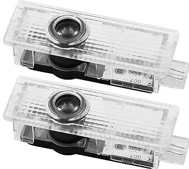 BYBEST 2pcs Car Door Welcome Emblem Light, for BMW 2 Series F22/F23/F45/F46 2014-2022 Door Projector, Car Door Lights, Welcome Door Projectors