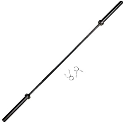 GymBeam Olympische Langhantel Eternal Power - robuste Hantelstange für Bodybuilder, legierter Stahl, Nadellager, reibungslose Drehung, 220 cm Länge, 20 kg Gewicht, max. 680 kg Ladung