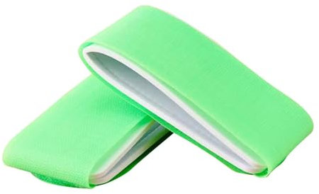 Oshhni 2 Stück Skigurte Befestigungsband Skibindung Ski Wraps Krawatten Skibrettbinder für breite Skier Männer Frauen Outdoor-Sportarten Weihnachten, Grün