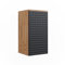 Vicco Armoire Murale de Salle de Bain Irma, Chêne de Force doré/Anthracite, 30 x 59 cm 2 Compartiments, Salle de Bain