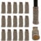 Stuhlbeinsocken mit Filzpolstern, doppellagig, rutschfest, gestrickt, Möbelschuhe für Zuhause, Schule, Büro, Bibliothek, Khaki, 16 Stück