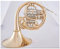 4 Tasten Bb/F Doppeltes Waldhorn Messing Goldfarben Professionelles Musikinstrument Mit Koffer