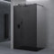 doporro Paroi de Douche Pare-Douche Verre de Securite Gris Teinté 8mm Douche à L'Italienne Barre de Stabilisation Inox Bremen1VG 140x200cm
