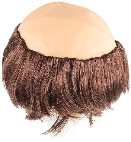 Mikinona Bald Monk Cosplay Perücke Für Erwachsene Lustige Glatzkopf-perücke Für Karneval Halloween Kostümpartys Realistische Leichte Und Kreative Kopfbedeckung Für Männer