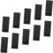 IWOWHERO 10st Aufbewahrungsclip Kabelhalter Kabel-wandclips Klebrige Drahtklammern Schnur Organizer Halter Kabelmanagement-ladegerät Kabelmanagement-clips Verbesserte Drahthalter Black Pa66