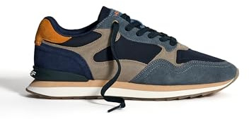 HOFF Mens Venice City Trainers Navy Multi