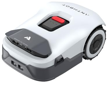 ANTHBOT Genie 600E Mähroboter ohne Begrenzungskabel, 600-900 m² | RTK + 4K KI-Vision, Automatische Kartierung, App & 4G Steuerung, Multi-Zonen, 45% Steigung, Hinderniserkennung