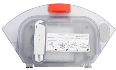 CNUGRSSWZ Tanque De Agua + Filtro De Polvo Y Basura, Compatible con Xiaomi S20/D106, Pieza De Aspiradora Robot.