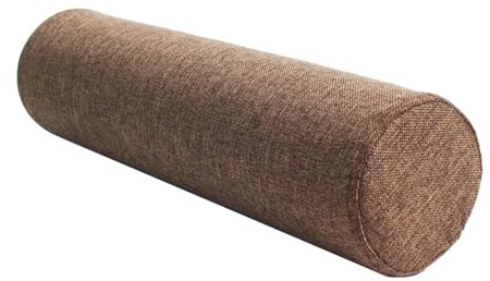 Generisch Rundhalskissen Nackenrolle,Abnehmbar Knierolle Dekokissen für Kopf Nacken Rückenstütze Reisekissen(Stmle7,20x70cm)
