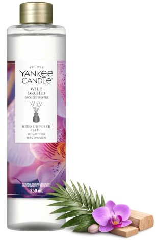 Yankee Candle Reed Diffuser Refill | Wild Orchid | For Small to Medium Spaces | Up to 10 Weeks of Fragrance