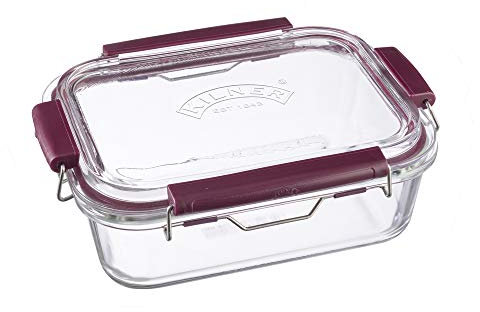 Kilner Fresh Storage Recipiente apilable de Vidrio para Alimentos de 1,4 litros, Cristal, 22 x 16.7 x 8.5 cm