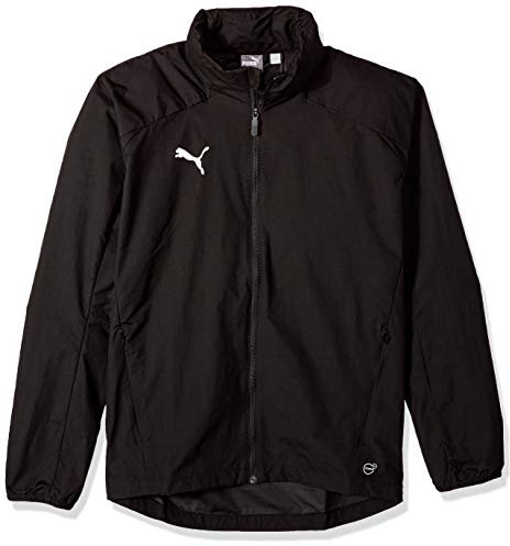 PUMA Herren Liga Training Regenjacke, schwarz/weiß, Small