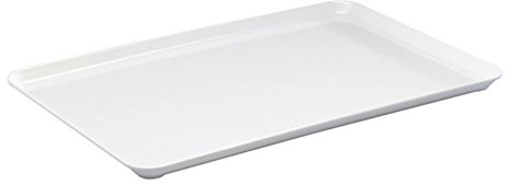 WACA 1314 Auslageplatte Präsentationsplatte 420 x 280 x 17 mm, Farbe:weiß