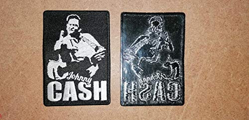 M553 Aufnäher Johnny Cash, 6 x 9 cm