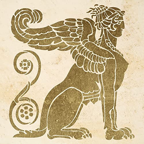 Schablone Sphinx (44 cm x 44 cm)