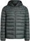 Polo Ralph Lauren Leichte Bleeker Daunenjacke für Herren, Grau (mit Kapuzenpullover), L