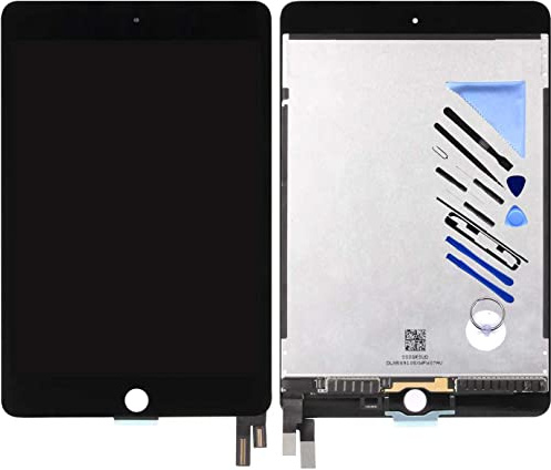 First Choose LCD-Display Touchscreen Glas Digitizer Montage Ersatz für iPad Mini 4 A1538 A1550 7,9 Zoll (ohne Home-Taste) mit kostenlosem Werkzeug (schwarz)