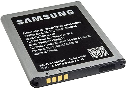 Genuine Samsung Battery EB-BG130BBE / EB-BG130ABE 1300mAh 3.7V Li-ion 4.81Wh Galaxy Star 2 Young 2 G130 (NON - RETAIL PACKAGING)