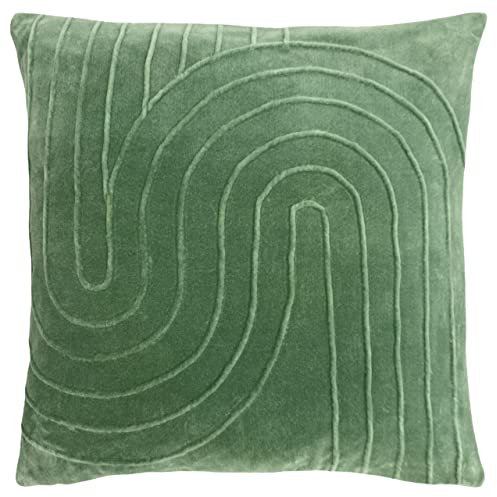 furn. Mangata Feather Filled Cushion, Cotton, Eucalyptus