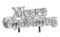LGT Christmas Cake Topper Sets. 11 Unique Designs to Choose From. Cake Decorations, Motto, Lay Ons. ((A) 3 x Silver Merry Christmas)