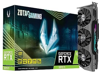 Zotac Gaming GeForce RTX 3070 Ti NVIDIA 8 GB GDDR6X