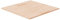 vidaXL Tischplatte Quadratisch Massivholzplatte Eichenplatte Holzplatte Platte Ersatztischplatte 60x60x1,5cm Eichenholz Unbehandelt