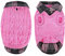 CITÉTOILE Warme Hundepullover mit Karomuster, Rollkragen & Leinenlöchern – Winter Welpenkleidung für kleine/mittlere/große Hunde Katzepullover für Weihnachten, Rosa, M