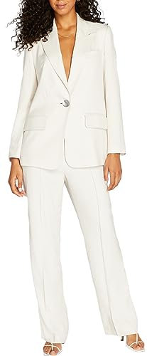 Club Monaco Damen Flawless Hose, Sand Dollar/Beige, 40