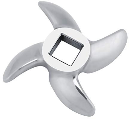 CHICIRIS Picadora de Carne, Cuchilla Picadora, 1 Uds. Cuchilla de Carne de Acero Inoxidable Accesorios de Repuesto para Cuchillo Picador (22