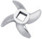 CHICIRIS Tritacarne, Lama Tritacarne, 1 Pezzo in Acciaio Inox Tritacarne Lama Tritacarne Accessori di Ricambio per Coltelli (22#)