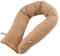 Plain Fabric Draught Excluder Hollowfibre Polyester Filled Door Windows Draught Stopper Door - Window Draft Guard Energy Saver Beige