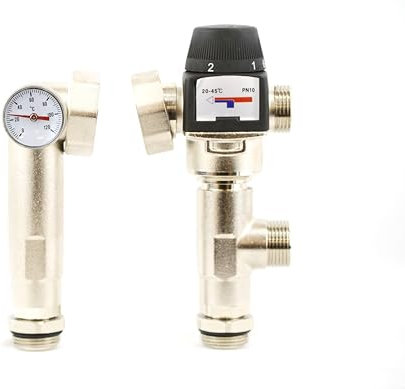 Wärmer System Underfloor Heating 1 inch Thermostatic Mixing Blending Valve Low Temperature Valve 25-45°C