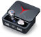 Auricolari Bluetooth 5.3 Wireless, Cuffie Bluetooth con HiFi Stereo Auricolare in Ear Riproduzione di 140 0re , Cancellazione Rumore Cuffiette con LED Energia Display, Comandi Touch per Android/iOS