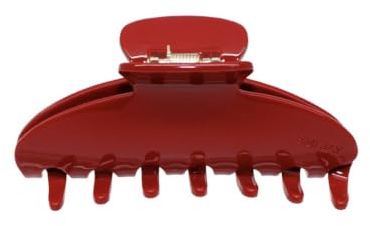 RPZL Acetate Big Hair Clip - Cherry Red Claw Clips & Jaw Clips for Thin or Thick Hair - 1PC