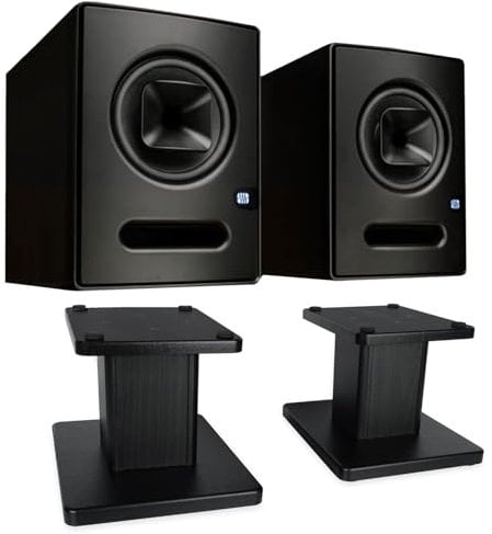 Presonus Sceptre S8 1 par de cajas de estudio con soporte keepdrum