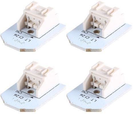 Morain Bombilla LED para Refrigerador 4 Uds. para WR55X11132 WR55X25754 Accesorios para Refrigerador Duraderos