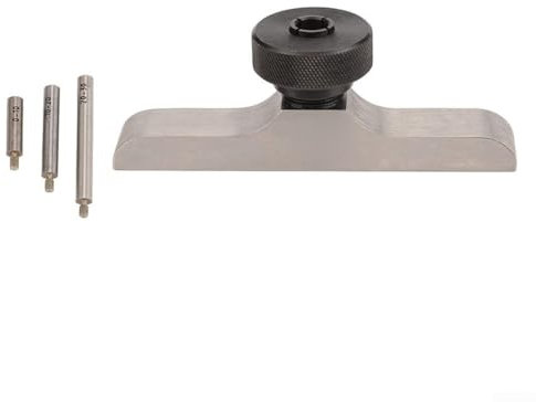 Supporto per profondimetro con innovativo meccanismo di bloccaggio per lavori di precisione (103 x 17 mm)