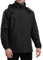 Veste de pluie homme Imperméable et respirante veste légère coupe vent homme avec capuche pour la randonnée cyclisme Noir XXL