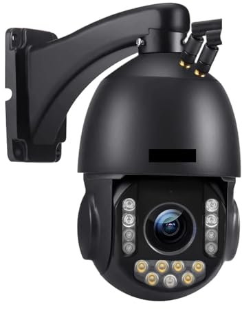 Telecamera di sicurezza IP 4K 8MP for esterni, scheda SIM 4G/WIFI, zoom 30X, PTZ, monitoraggio automatico di persone/auto, zoom automatico, telecamera di sorveglianza Speed ​​Dome(US PLUG,4K 4G - 128G