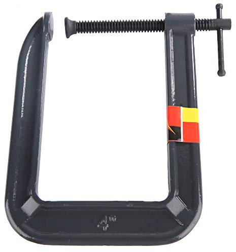 Pince C de Gorge Profonde, Traitement de Chaleur en Acier Lourd G Type de Bois Profondément Deep Clamp Discopie de Serrage de Menuiserie (Épaisseur de serrage 100 * profondeur