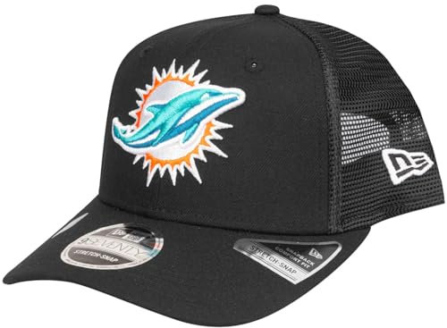New Era 9Seventy Stretch-Snap Trucker Cap - Miami Dolphins