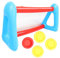 Sosoport Filet De Volleyball Inflatable pour Piscine Jeu Aquatique avec Ballons pour Garçon Fille Accessoire Flottant pour Activités Aquatiques