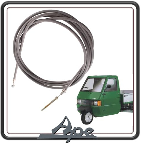 TRASMISSIONE FILO CAVO FRIZIONE COMPLETO DI GUAINA PER PIAGGIO APE 703 DIESEL 420 1987-2004 ORIGINALE PIAGGIO 228715