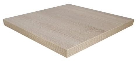 Spanplatte Sonoma Eiche natur, für Möbelbau, als Tischplatte, Schreibtischplatte, Arbeitsplatte - Stärke: 28 mm, Maße: 84x60 cm (A1)
