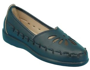 Chums Ladies Slip On Shoes Stylish Cut Out Design | Comfortable Cushioned Insole Breathable Design Flexible Sole