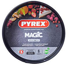 Pyrex - Magic - Moule à Gâteaux avec Charnières en Métal Ø 20 cm