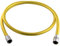 PaulGurkes Brauseschlauch Drehkonus 150cm Duschschlauch gelbgold Kunststoff 1,5m