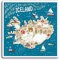 2 x 10cm Island Land auf Karte Vinyl-Aufkleber - Aufkleber Laptop Gepäck Geschenk # 19328 (10 cm breit)