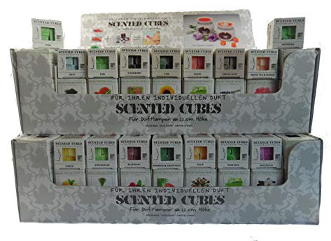 Duftwachs Aroma Würfel Palmöl Scented Cubes 5 PACK (40 Miniwürfel) sortiert oder DUFTWUNSCH